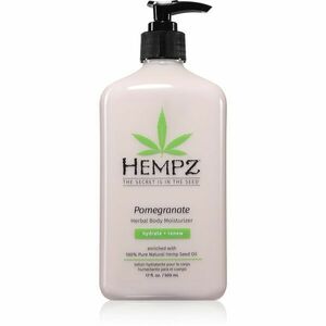 HEMPZ Pomegranate hidratáló testápoló tej 500 ml kép