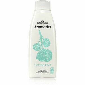 PAPOUTSANIS Aromatics Cotton Feel gyengéd tusfürdő gél 650 ml kép