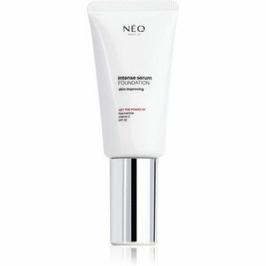 NEO MAKE UP Intense Serum Foundation könnyű alapozó SPF 30 árnyalat 01 Porcelain 30 ml kép