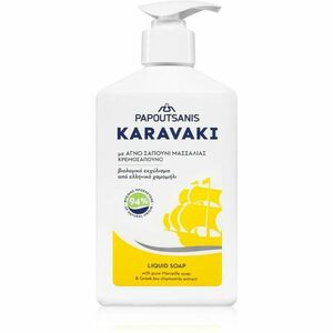 PAPOUTSANIS Karavaki Liquid Soap With Chamomile folyékony szappan 330 ml kép