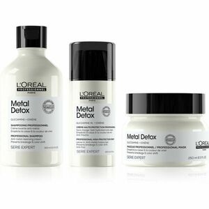 L’Oréal Professionnel Serie Expert Metal Detox takarékos kiszerelés (a festett és károsult hajra) kép