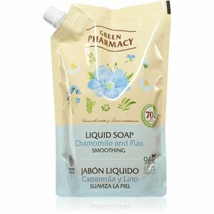 Green Pharmacy Hand Care Chamomile & Flax folyékony szappan 460 ml kép