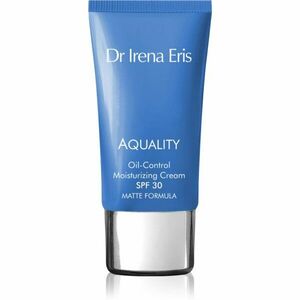 Dr Irena Eris Aquality Oil-Control Moisturizing Cream mélyen hidratáló krém a ráncok ellen SPF 30 50 ml kép