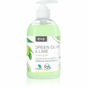 Eva Natura Green olive & Lime krémes folyékony szappan kézre 500 ml kép