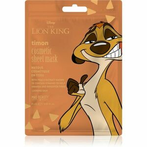 Mad Beauty Lion King Timon arcmaszk az intenzív hidratálásért 25 ml kép