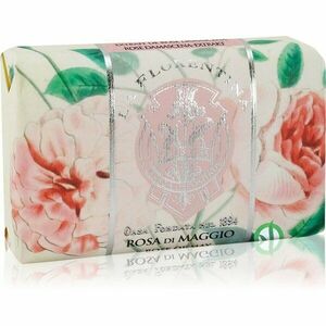 La Florentina Rose of May Hand Soap természetes szilárd szappan rózsa illattal 200 g kép