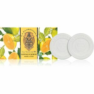 La Florentina Boboli Citrus Sculpted Soap természetes szilárd szappan 2x115 g kép