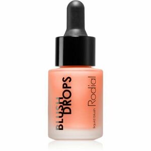 Rodial Blush Drops folyékony arcpír és szájfény hidratálást és fényt biztosít árnyalat Apricot Sorbet 15 ml kép