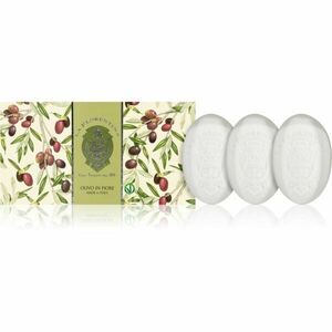 La Florentina Olive Flowers Hand Soap szilárdszappan-szett olívaolajjal 3x150 g kép