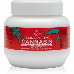 Kallos Hair Pro-Tox Cannabis regeneráló hajmasz kender olajjal 275 ml kép