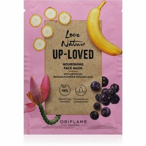 Oriflame Love Nature Up-Loved Upcycled Banana Flower & Organic Acai hidratáló és tápláló arcpakolás 10 ml kép