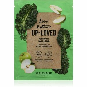 Oriflame Love Nature Up-Loved Upcycled Apple & Organic Kale arctisztító peeling 10 ml kép