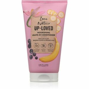 Oriflame Love Nature Up-Loved Upcycled Banana Flower & Organic Acai öblítés nélküli kondicionáló tápláló hatással 150 ml kép