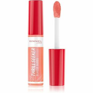 Rimmel Thrill Seeker Glassy Gloss dúsító ajakfény árnyalat 250 Peachy Vibes 10 ml kép