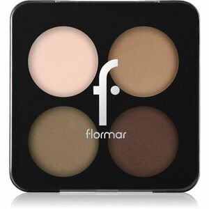 flormar Color Eyeshadow Palette szemhéjfesték paletta árnyalat 004 Swiss Chocolate 6 g kép