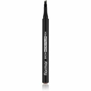 flormar Brow Micro Filler Pen szemöldök fixáló árnyalat 002 Medium Brown 1.1 ml kép