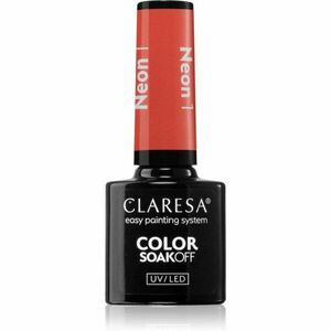 Claresa SoakOff UV/LED Color Neon géles körömlakk árnyalat 1 5 g kép