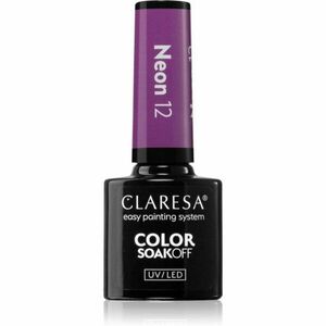 Claresa SoakOff UV/LED Color Neon géles körömlakk árnyalat 12 5 g kép