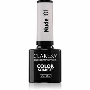 Claresa SoakOff UV/LED Color Nude géles körömlakk árnyalat 101 5 g kép