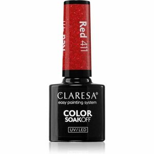 Claresa SoakOff UV/LED Color Sunny Garden géles körömlakk árnyalat 411 5 g kép