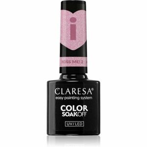 Claresa SoakOff UV/LED Color Kiss Me géles körömlakk árnyalat 2 5 g kép