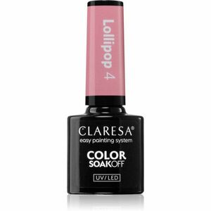 Claresa SoakOff UV/LED Color Lollipop géles körömlakk árnyalat 4 5 g kép