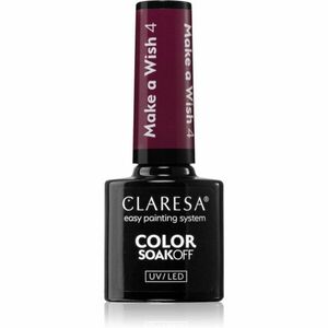 Claresa SoakOff UV/LED Color Make a Wish géles körömlakk árnyalat 4 5 g kép