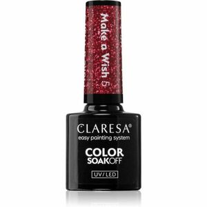 Claresa SoakOff UV/LED Color Make a Wish géles körömlakk árnyalat 5 5 g kép