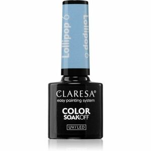 Claresa SoakOff UV/LED Color Lollipop géles körömlakk árnyalat 6 5 g kép