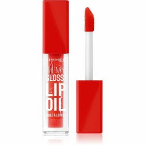 Rimmel Oh My Gloss! Lip Oil ajak olaj hidratáló hatással árnyalat 004 Vivid Red 4, 5 ml kép