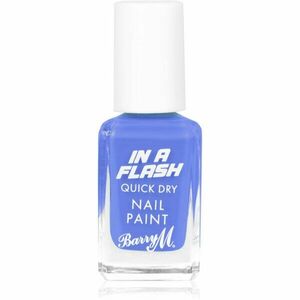 Barry M IN A FLASH gyorsan száradó körömlakk árnyalat Turquoise Thrill 10 ml kép