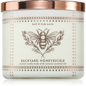 Bath & Body Works Backyard Honeysuckle illatgyertya 411 g kép