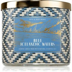 Bath & Body Works Blue Icelandic Waters illatgyertya 411 g kép