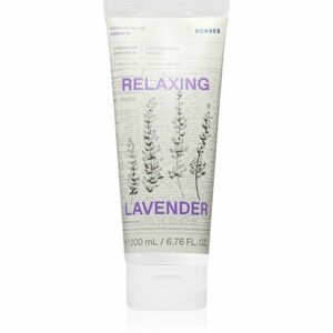 Korres Relaxing Lavender relaxáló testápoló tej éjszakára 200 ml kép