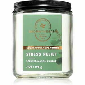 Bath & Body Works Eucalyptus Spearmint illatgyertya 198 g kép