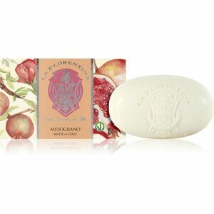 La Florentina Pomegranate Bath Soap természetes szilárd szappan száraz bőrre 300 g kép