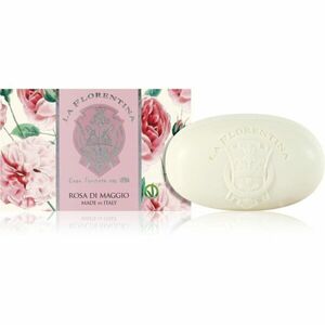 La Florentina Rose of May Bath Soap természetes szilárd szappan száraz bőrre 300 g kép