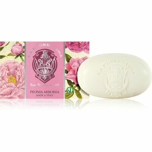 La Florentina Arboreal Peony Bath Soap természetes szilárd szappan bazsarózsa 300 g kép