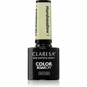 Claresa SoakOff UV/LED Color Marshmallow géles körömlakk árnyalat 5 5 g kép