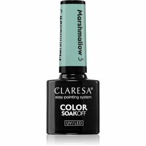 Claresa SoakOff UV/LED Color Marshmallow géles körömlakk árnyalat 3 5 g kép