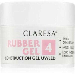 Claresa Rubber Gel Construction Gel UV/LED körömhosszabító gél lakk árnyalat 04 45 g kép