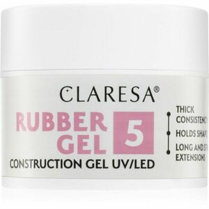 Claresa Rubber Gel Construction Gel UV/LED körömhosszabító gél lakk árnyalat 05 12 g kép