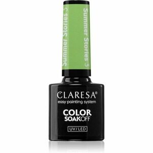 Claresa SoakOff UV/LED Color Summer Stories géles körömlakk árnyalat 3 5 g kép