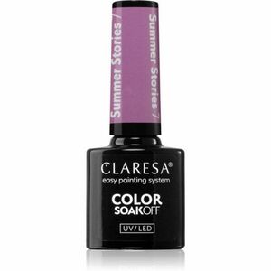 Claresa SoakOff UV/LED Color Summer Stories géles körömlakk árnyalat 7 5 g kép