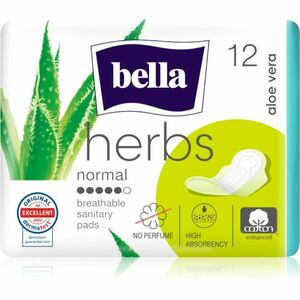 BELLA Herbs Aloe Vera egészségügyi betétek parfümmentes 12 db kép