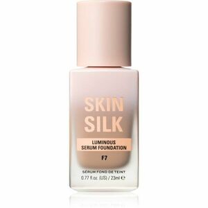 Makeup Revolution Skin Silk Serum Foundation könnyű alapozó világosító hatással árnyalat F7 23 ml kép