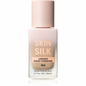 Makeup Revolution Skin Silk Serum Foundation könnyű alapozó világosító hatással árnyalat F8.5 23 ml kép