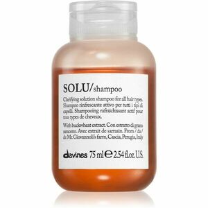 Davines Essential Haircare SOLU Shampoo mélyen tisztító sampon frissítő hatással 75 ml kép