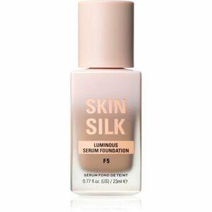 Makeup Revolution Skin Silk Serum Foundation könnyű alapozó világosító hatással árnyalat F5 23 ml kép