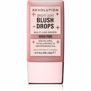 Makeup Revolution Bright Light Blush Drops folyékony arcpirosító árnyalat Pink Rosie 23 ml kép